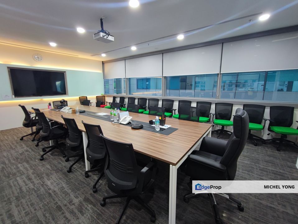 KL Eco City Boutique office for sale Fully furnished connected with Mid Valley LRT KTM stations, Kuala Lumpur, Bangsar