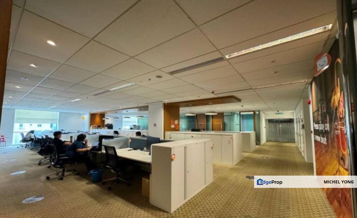 Menara Shell KL Sentral 18000sf Fully Furnished Office for Rent Walking distance to all tranports stations, Kuala Lumpur, KL City