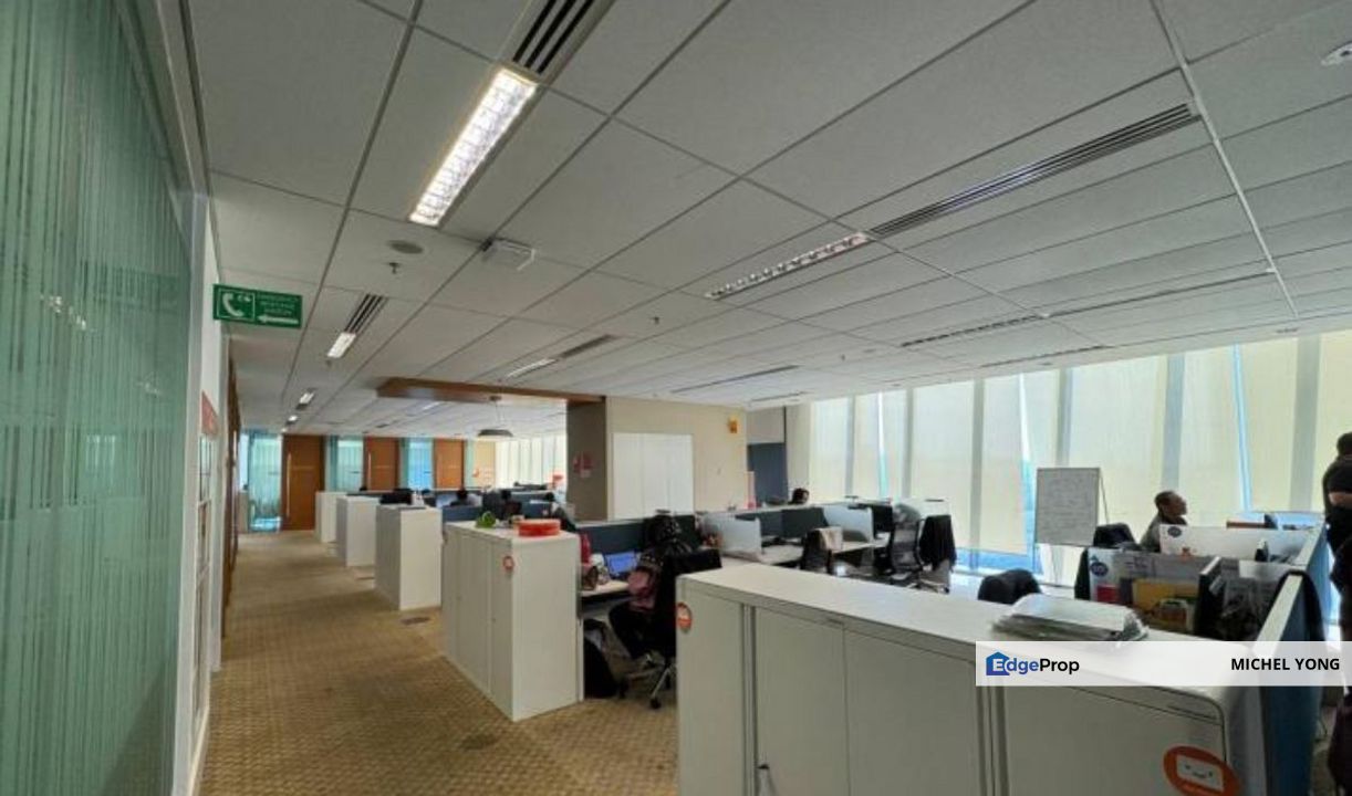 Menara Shell KL Sentral 18000sf Fully Furnished Office for Rent Walking distance to all tranports stations, Kuala Lumpur, KL City