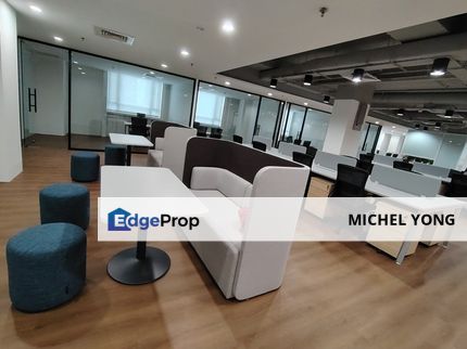 UOA Damansara Heights 4000sf Fully Furnished Office Walk to MRT, Kuala Lumpur, Damansara Heights