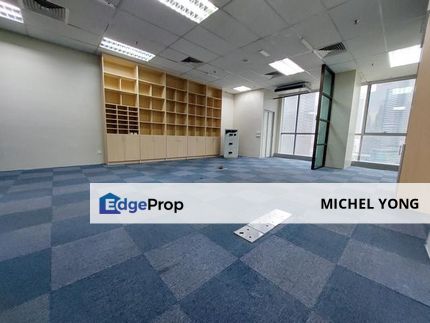 Furnished 911sf office Sentral Vista Brickfields KL Sentral Serious Seller, Kuala Lumpur, Brickfields