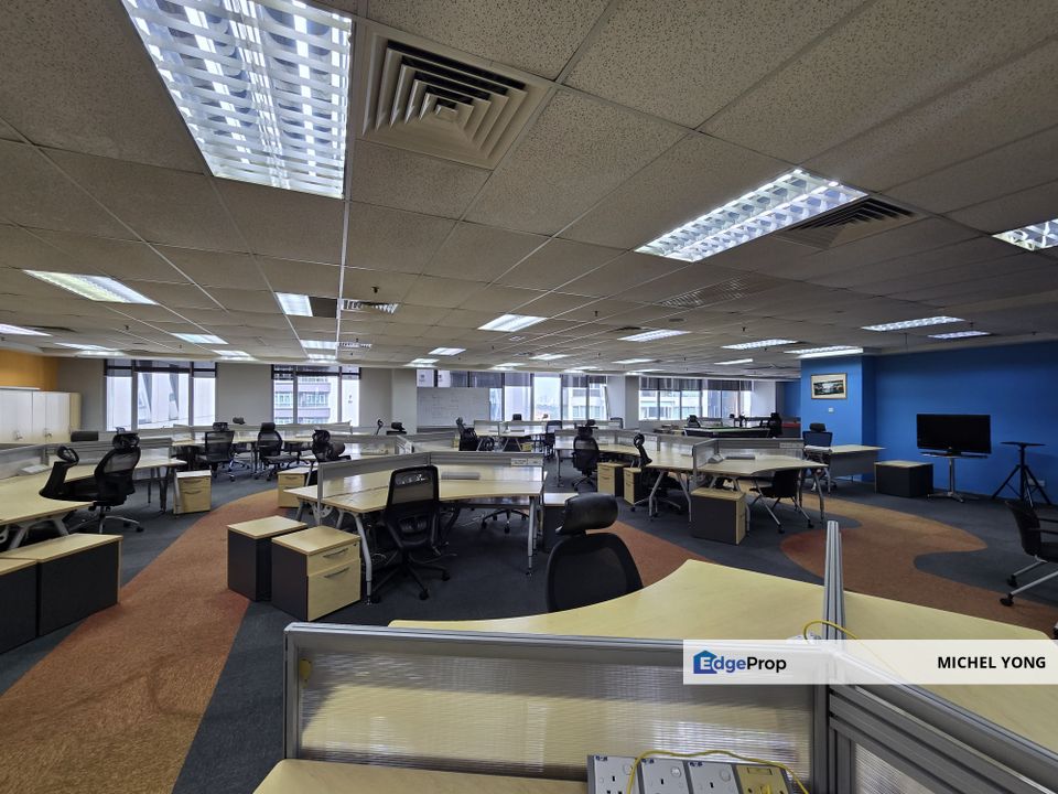 Plaza Sentral 10000sf MSC tier 1 freehold office walking distance to LRT MRT KTM KLIA Express, Kuala Lumpur, KL Sentral