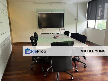 A Premium Grade A Fully Furnished Office Menara Hap Seng KLCC1500sf Office For Rent Walking to KLCC LRT & Monorail, Kuala Lumpur, KLCC