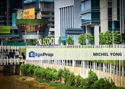 KL Eco City 1000sf Partly furnished office Walking to Mid Valley LRT KTM stations Green building MSC Zone, Kuala Lumpur, Bangsar