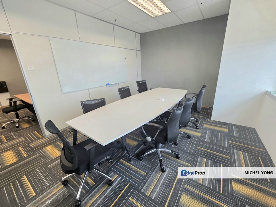 KL Eco City 1000sf Partly furnished office Walking to Mid Valley LRT KTM stations Green building MSC Zone, Kuala Lumpur, Bangsar