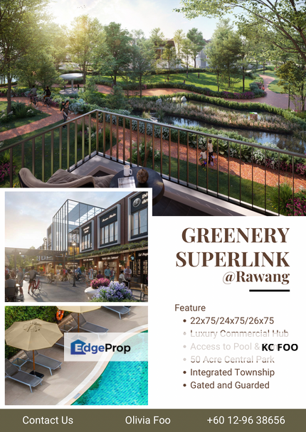 Greenery Superlink @Rawang, Selangor, Selangor, Rawang