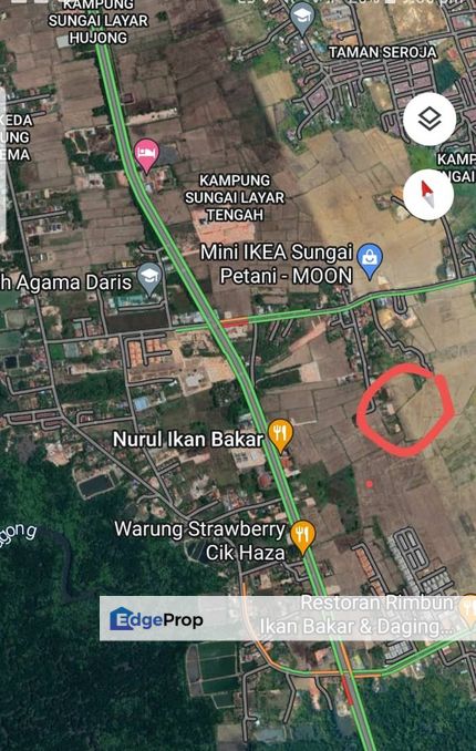 Tanah Bendang Sungai Layar Sungai Petani, Kedah, Sungai Petani