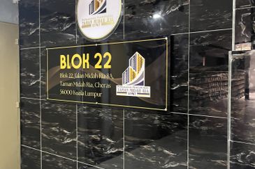 Cheras Taman Midah, Freehold High floor Flat, Tenanted with 4.8% ROI 