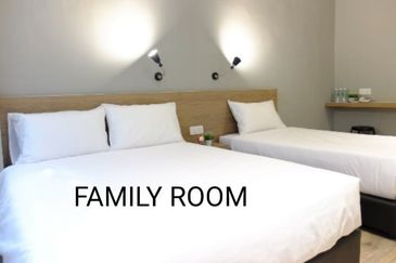 Taiping Hotel Business For Sale, Sell with 2 adjoining shops. Easy access to Taiping NKVE/WCE, McD Simpang, Taiping Lake Garden