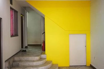 double storey house for sale at bandaar sungai long