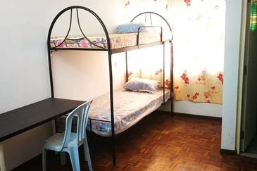 double storey house for sale at bandaar sungai long