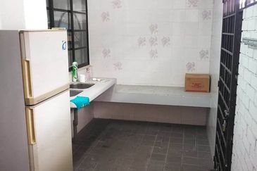 double storey house for sale at bandaar sungai long