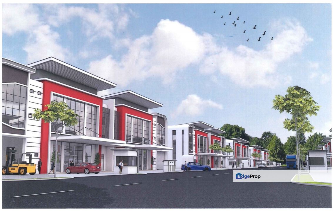 Semi D Warehouse factory new project at semenyih, Selangor, Semenyih