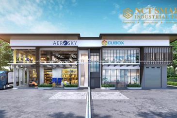 New Semi-Detached Factory Warehouse For Sale Kuala Langat Sepang Selangor