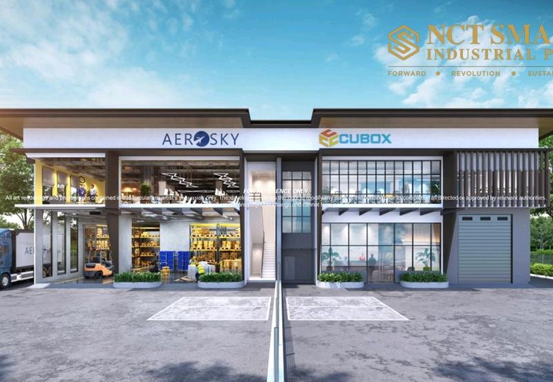 New Semi-Detached Factory Warehouse For Sale Kuala Langat Sepang Selangor