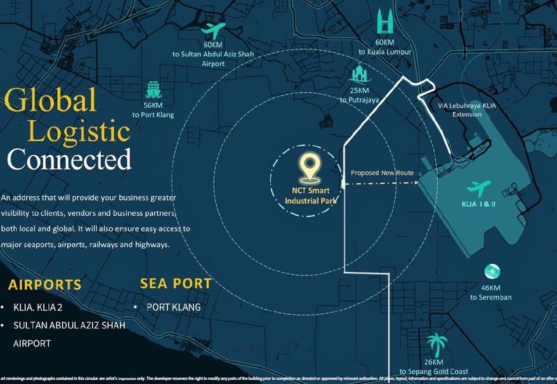 New Semi-Detached Factory Warehouse For Sale Kuala Langat Sepang Selangor