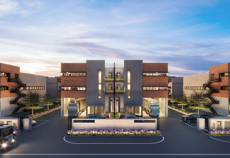 Semi-D Factory Warehouse 24 Hours Security Guarded Bandar Puncak Alam Kuala Selangor