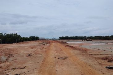 Ready To Build Flat Industrial Land For Sale Bandar Puncak Alam Kuala Selangor