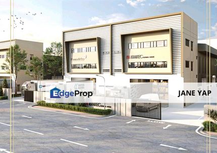 New 3-Storey Cluster Factory For Sale at Setia Alaman Bukit Raja Klang, Selangor, Klang