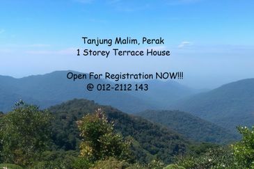 Tanjung Malim New Single Storey Terrace House Open For Registration!!!
