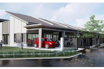 1 Storey Terrace House For Sale Extra 20' Land 