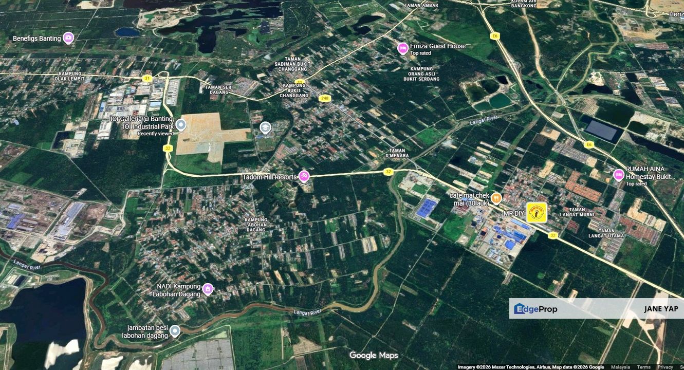 Olak Lempit Freehold Mixed Development Land For Sale, Selangor, Banting