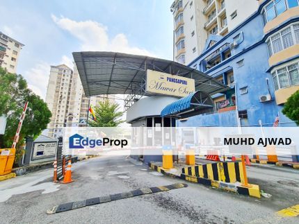 PARTLY FURNISHED | DEPOSIT RENDAH - Mawar Sari Apartment Setiawangsa, Near AEON Mall AU2, Kuala Lumpur, Taman Setiawangsa