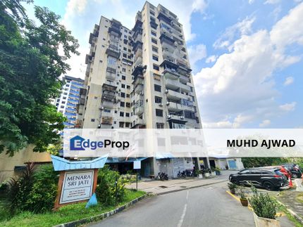 Apartment Menara Sri Jati, Keramat Wangsa Setiawangsa For Sale, Kuala Lumpur, KL City