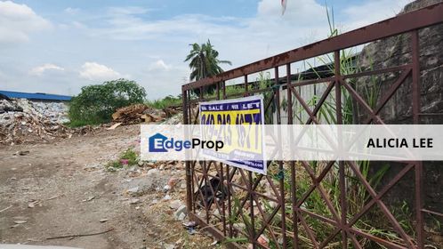Industrial land for sale , Selangor, Klang
