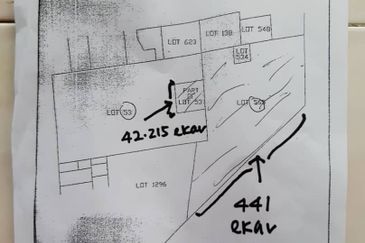483 acred Oil Palm Plantation @ Segamat Johor along to Gemas