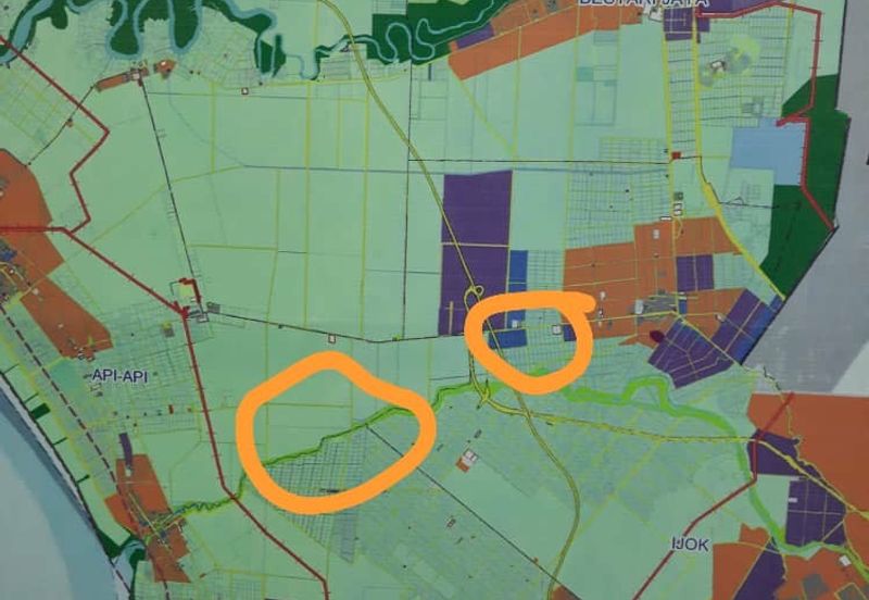 Ijok, Api-Api kuala Selangor oil palm plantation for dale