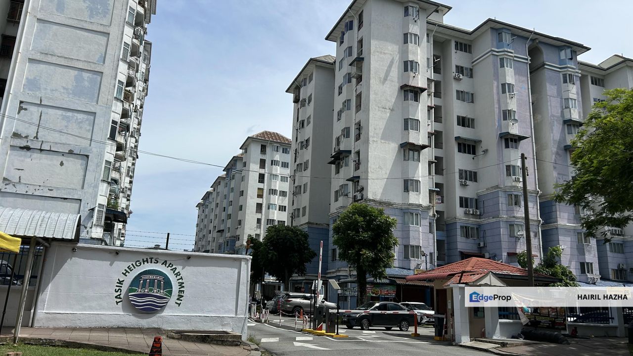 Apartment Tasik Heights, Bandar Tasik Selatan KL refurbish unit termurah, Kuala Lumpur, Bandar Tasik Selatan