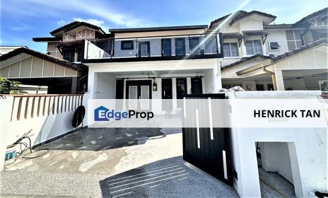 Double Storey 22x75sqft, Gated Guarded, New Fully Renovated House with Balcony, Selangor, USJ