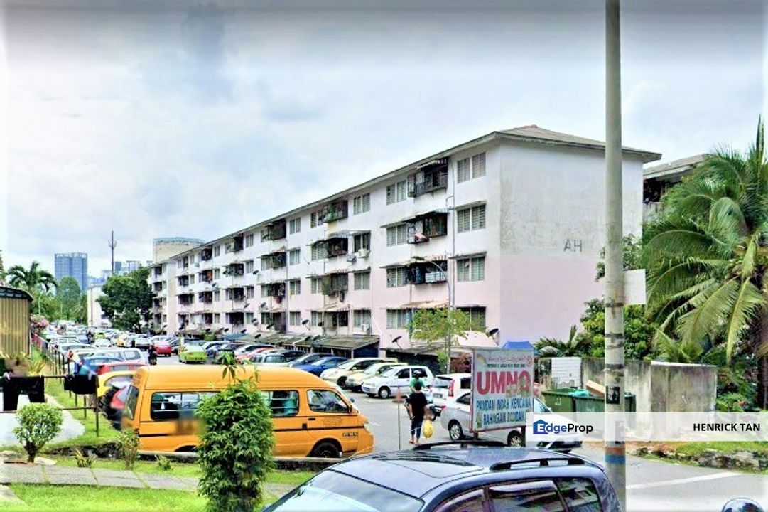 Flat Pandan Indah, Jalan Pandan Indah 3/3, Non Bumi lot, 100% loan, Selangor, Ampang