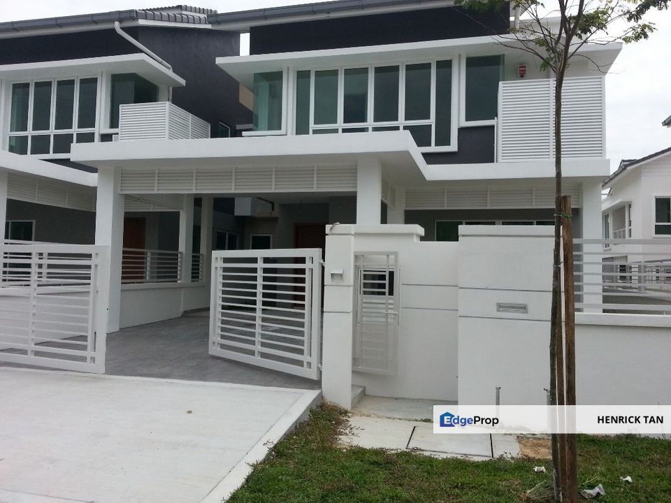Lavender Park, Denai Alam, 2 Storey Superlink Endlot, With 5 feet side land, Build up 3236sqft, Selangor, Shah Alam
