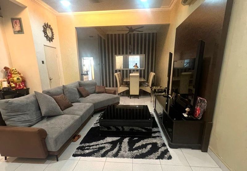 Prima Impian, 20x70sf, Double Storey House, Partly Renovated, Gated Guarded