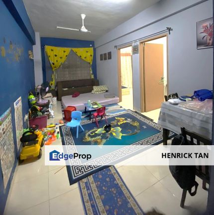 Low Floor, Low cost apartment, 100% loan, With lift, Good condition, Selangor, Petaling Jaya