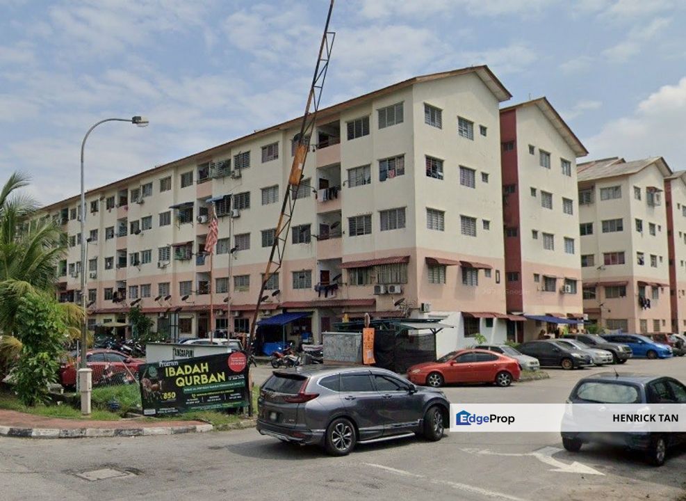 Low Cost Flat Taman Pendamar Indah 2, Basic unit, 3 rooms, 100% Loan,Freehold, Selangor, Port Klang