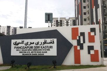 Seri Kasturi Apartments, Setia Alam