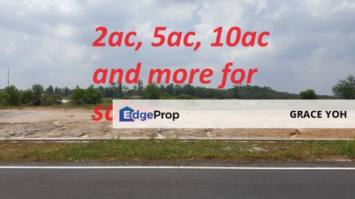 2ac, 5ac, 10ac Freehold Alor Gajah heavy industry land, Melaka, Alor Gajah