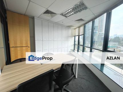 Furnished Office-Wisman Bangsar 8, Bangsar. Walking distance to LRT station, Kuala Lumpur, Bangsar