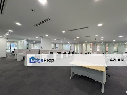 Furnished Office For Rent in Bangsar, Kuala Lumpur, Strategic location & Walking distance to LRT Station., Kuala Lumpur, Bangsar
