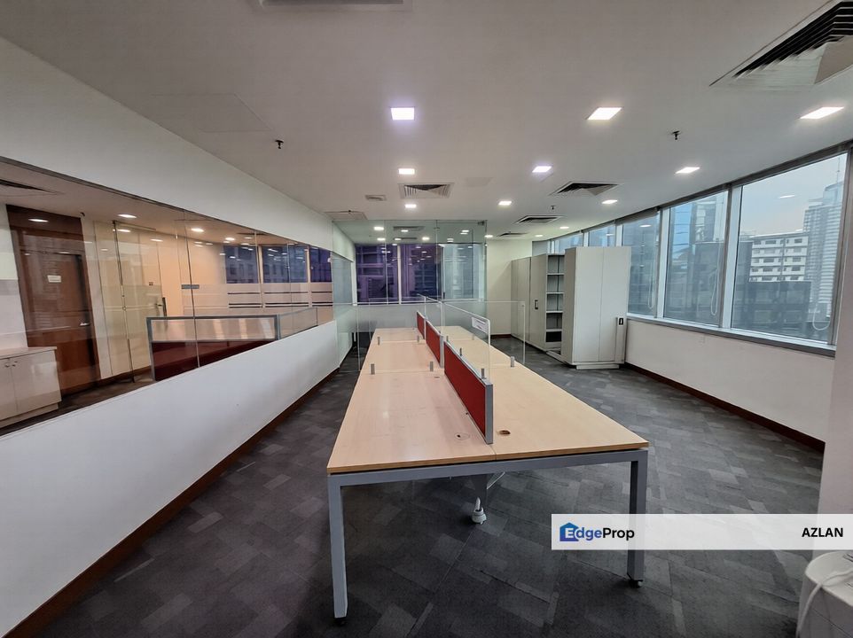 Fitted Office in Bukit Bintang, Business & Tourist attraction area. Walk distance to MRT & Monorail Station., Kuala Lumpur, Bukit Bintang