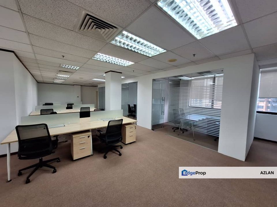 Fully Furnished Office- Near to KLCC, Pavilion Bukit Bintang,  LRT & MRT stations., Kuala Lumpur, KLCC