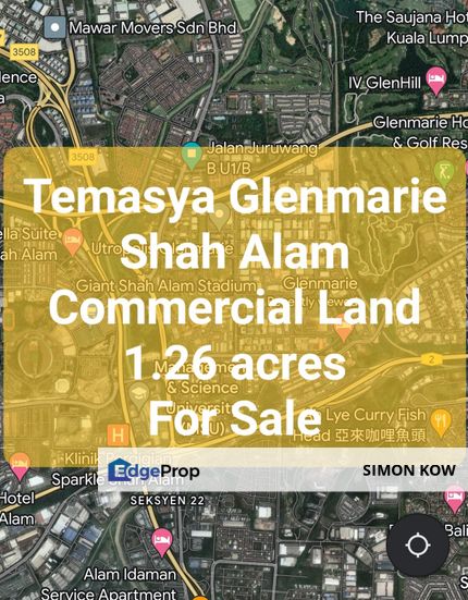 Glenmarie Temasya, Shah Alam, Selangor, Commercial Land For Sale, Selangor, Shah Alam