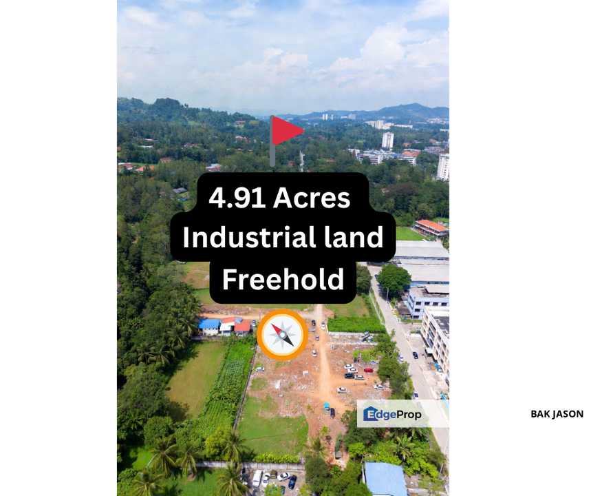 ⭐️Industrial Land ⭐️ in Jalan reko, Kajang, Freehold, 4.91 acres, Selangor, Kajang