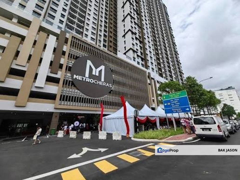 🚄  LRT STATION Condo Metro cheras | 50m Covered Walk to Sri Raya MRT | Freehold | 2-Bed 2-Bath, Selangor, Cheras