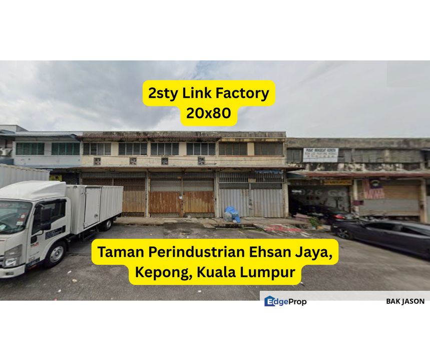 ❤️2sty Link Factory ❤️, Taman Ehsan, Kepong, Kuala Lumpur, Kepong