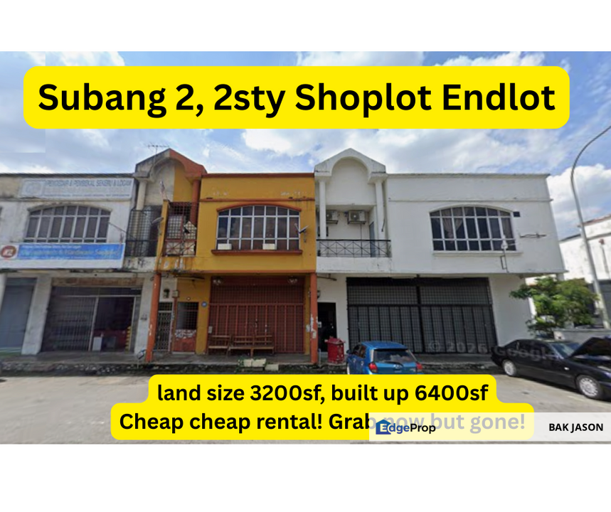 ❤️2sty Commercial shop lot, endlot, subang 2, subang bestari, , Selangor, Shah Alam