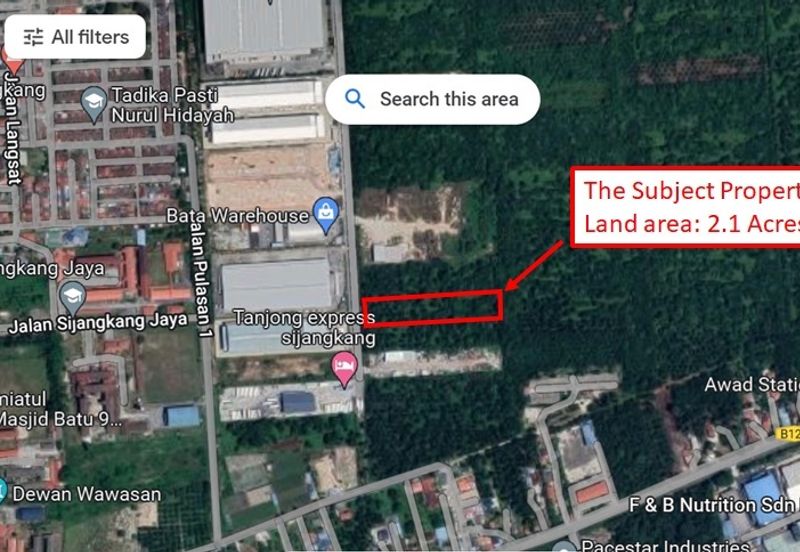 Telok Panglima Garang Industrial Zone